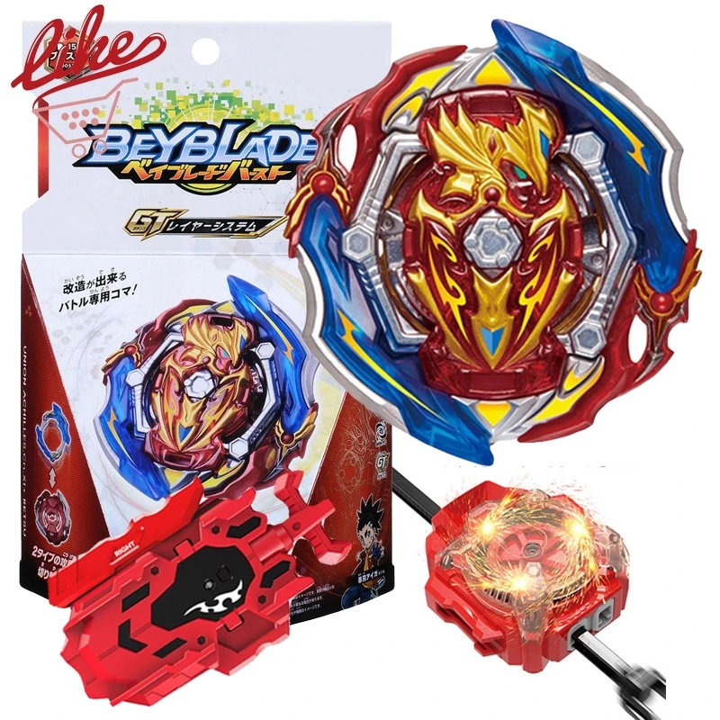 Laike GT B-150 Union Achilles Spinning Top B150 Bey with Spark Launcher Box Set Toys for Children
Laike GT B-150 Union Achilles Spinning Top B150 Bey with Spark Launcher Box Set Toys for Children