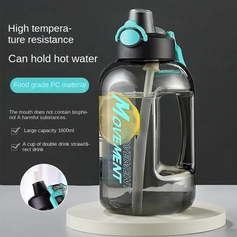 1/1.5/1.6 L Large-Capacity Sports Water Cup Sports Fitness Construction Site Kettle Space Cup Summer Space Cup For Men And Women
1/1.5/1.6 L Large-Capacity Sports Water Cup Sports Fitness Construction Site Kettle Space Cup Summer Space Cup For Men And Women