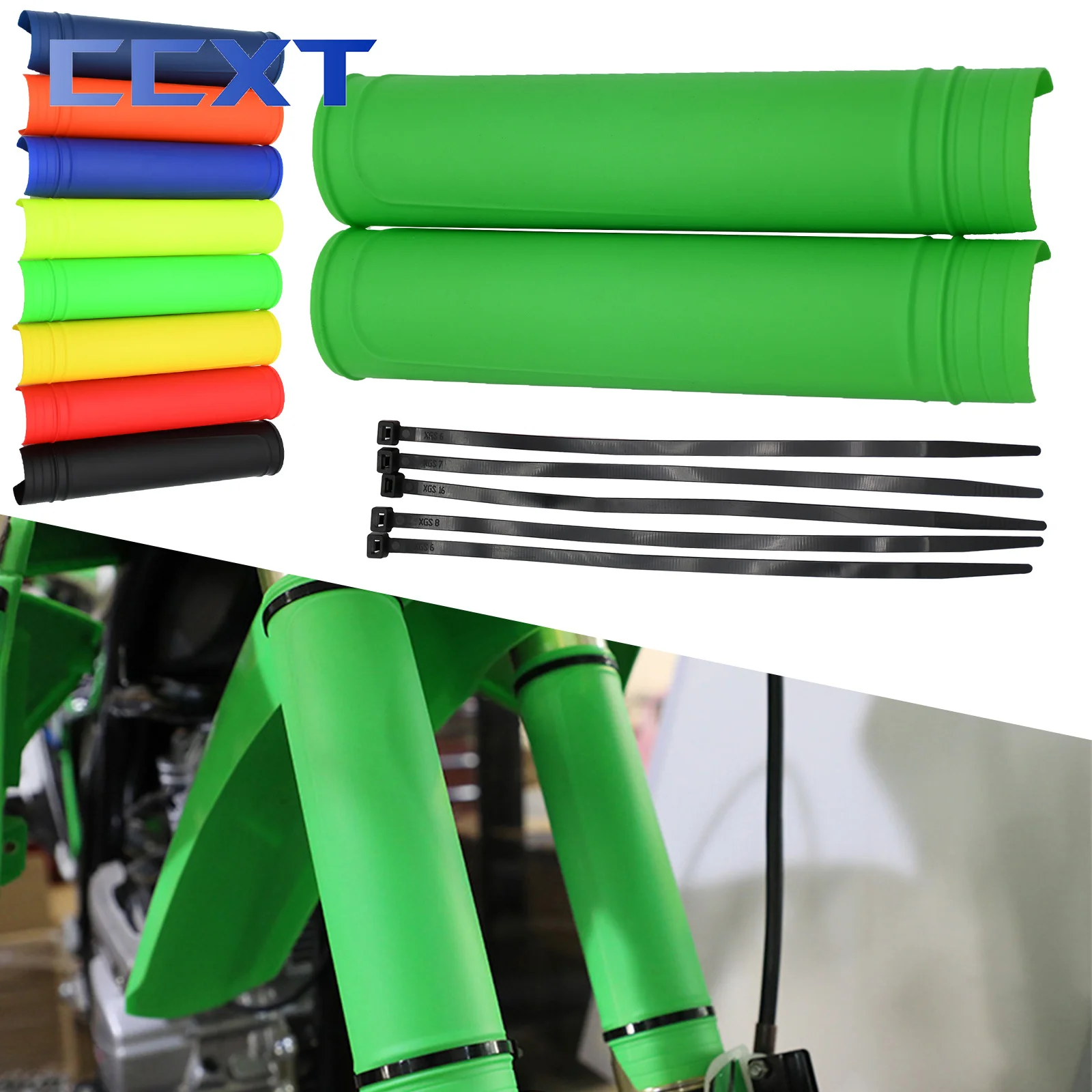 Fork Plastic Cover Shock Absorber Guard Protector For 125-50 KTM Honda Kawasaki Suzuki Yamaha Motorcycle Motocross ATV Universal
Fork Plastic Cover Shock Absorber Guard Protector For 125-50 KTM Honda Kawasaki Suzuki Yamaha Motorcycle Motocross ATV Universal