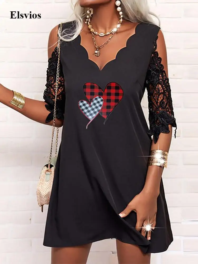 Женское Повседневное платье в клетку с принтом сердца, свободное элегантное офисное мини-платье с открытыми плечами, сексуальное кружевное...
Женское Повседневное платье в клетку с принтом сердца, свободное элегантное офисное мини-платье с открытыми плечами, сексуальное кружевное...
