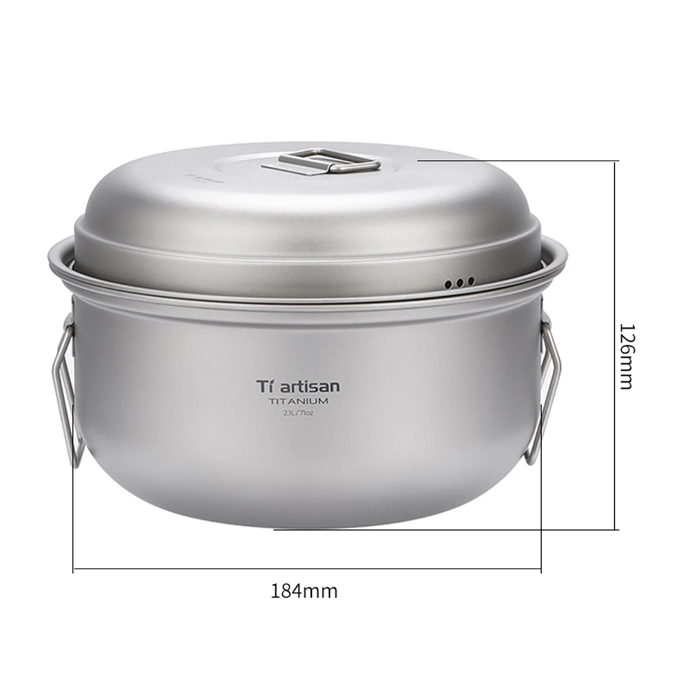 Mesh Bag Steamer Pot Garden Indoor Replacement Soup Pot Titanium Versatile 1 Set Accessories Camping Cooking Kit
Mesh Bag Steamer Pot Garden Indoor Replacement Soup Pot Titanium Versatile 1 Set Accessories Camping Cooking Kit