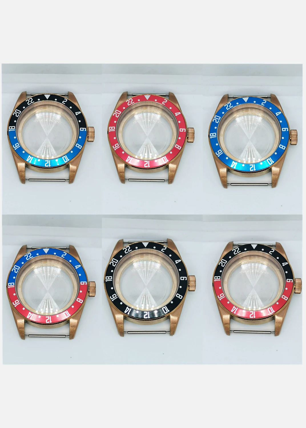 41mm Sapphire Glass Aluminum Bezel Watch Case Suitable Fit miyota8215 8200 Eta2836 Dg5833 Automatic Movemen
41mm Sapphire Glass Aluminum Bezel Watch Case Suitable Fit miyota8215 8200 Eta2836 Dg5833 Automatic Movemen