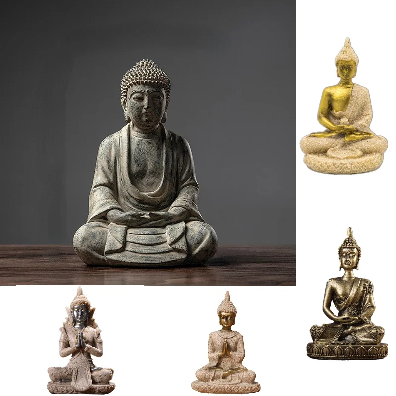 Chinese Buddha Buddhist Sandstone Religion Resin Statue Sculpture Figurines Crafts Ornaments Gifts Porch Living Room Home Decor
Chinese Buddha Buddhist Sandstone Religion Resin Statue Sculpture Figurines Crafts Ornaments Gifts Porch Living Room Home Decor