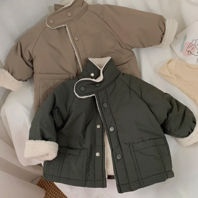 2022 Korean Baby Boy Winter Coat for Kids Outerwear Girls' Padded Plus Velvet Jackets Toddler Children's Clothing 1-5Y Casual
2022 Korean Baby Boy Winter Coat for Kids Outerwear Girls' Padded Plus Velvet Jackets Toddler Children's Clothing 1-5Y Casual
