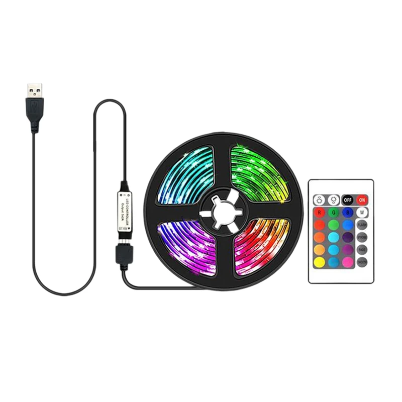 Led Lights With Waterproof 5050 Rgb Remote Control USB Tv Background Light 5V Led Color Changing Atmosphere Light
Led Lights With Waterproof 5050 Rgb Remote Control USB Tv Background Light 5V Led Color Changing Atmosphere Light