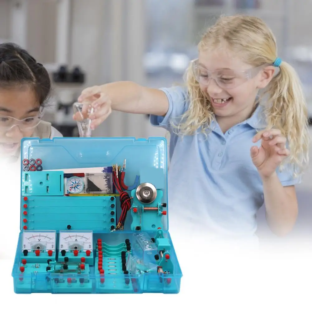 Dropshipping!! Basic Learning ABS Educational Physics Experiment Kit Electricity Magnetism Tool Kit For Children Experiment
Dropshipping!! Basic Learning ABS Educational Physics Experiment Kit Electricity Magnetism Tool Kit For Children Experiment