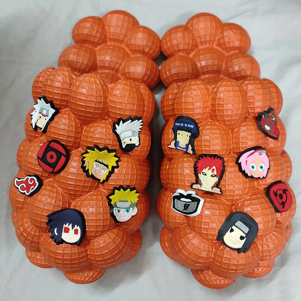 Bubble Slides With Charms For Women Fashion Anime Figure Bubble Sandals 2022 Summer House Slippers Platform Bubble Massage Shoes
Bubble Slides With Charms For Women Fashion Anime Figure Bubble Sandals 2022 Summer House Slippers Platform Bubble Massage Shoes