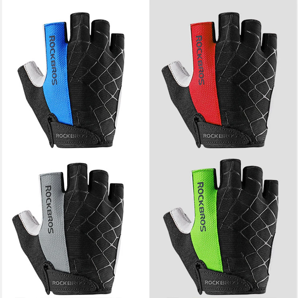 ROCKBROS Cycling Bike Gloves Half Finger Shockproof Breathable MTB Mountain Bicycle Sports Gloves Men Women Cycling Equipment
ROCKBROS Cycling Bike Gloves Half Finger Shockproof Breathable MTB Mountain Bicycle Sports Gloves Men Women Cycling Equipment