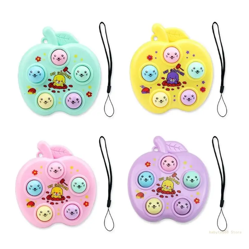 Y4UD Kids Whack-a-Mole Keychain Hand-Eye Coordination Toy Kids Hammering Pounding Toy
Y4UD Kids Whack-a-Mole Keychain Hand-Eye Coordination Toy Kids Hammering Pounding Toy