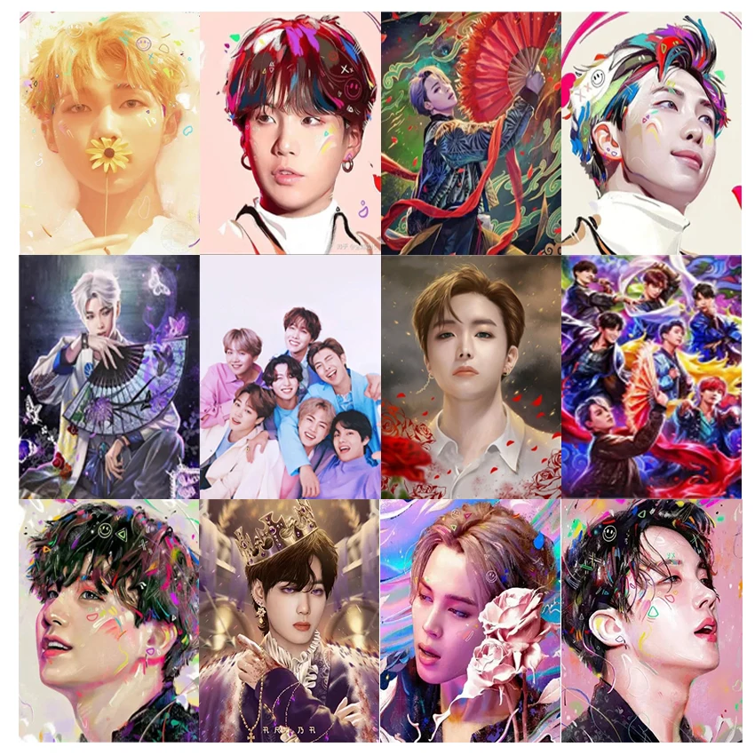 Art Korean Star Group 5D Full Diamond Painting Mosaic Cross Stitch Embroidery Decoration Best Gift Diamond Painting Accessories
Art Korean Star Group 5D Full Diamond Painting Mosaic Cross Stitch Embroidery Decoration Best Gift Diamond Painting Accessories