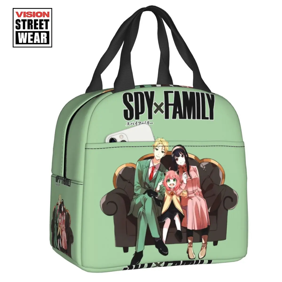 2023 Spy X Family Loid Forger Insulated Lunch Tote Bag Anime Anya Manga Portable Cooler Thermal Bento Box Outdoor Camping Travel
2023 Spy X Family Loid Forger Insulated Lunch Tote Bag Anime Anya Manga Portable Cooler Thermal Bento Box Outdoor Camping Travel