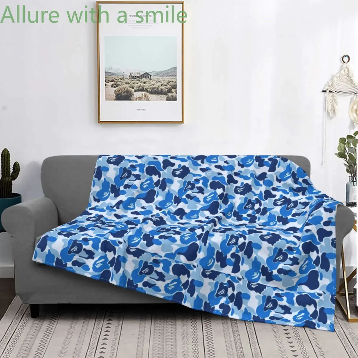 Bape Blue Camo Blanket Camouflage Military Winter Bedspread Plush Soft Cover Flannel Spread Bedding Bed Bedroom Velvet Outlet
Bape Blue Camo Blanket Camouflage Military Winter Bedspread Plush Soft Cover Flannel Spread Bedding Bed Bedroom Velvet Outlet