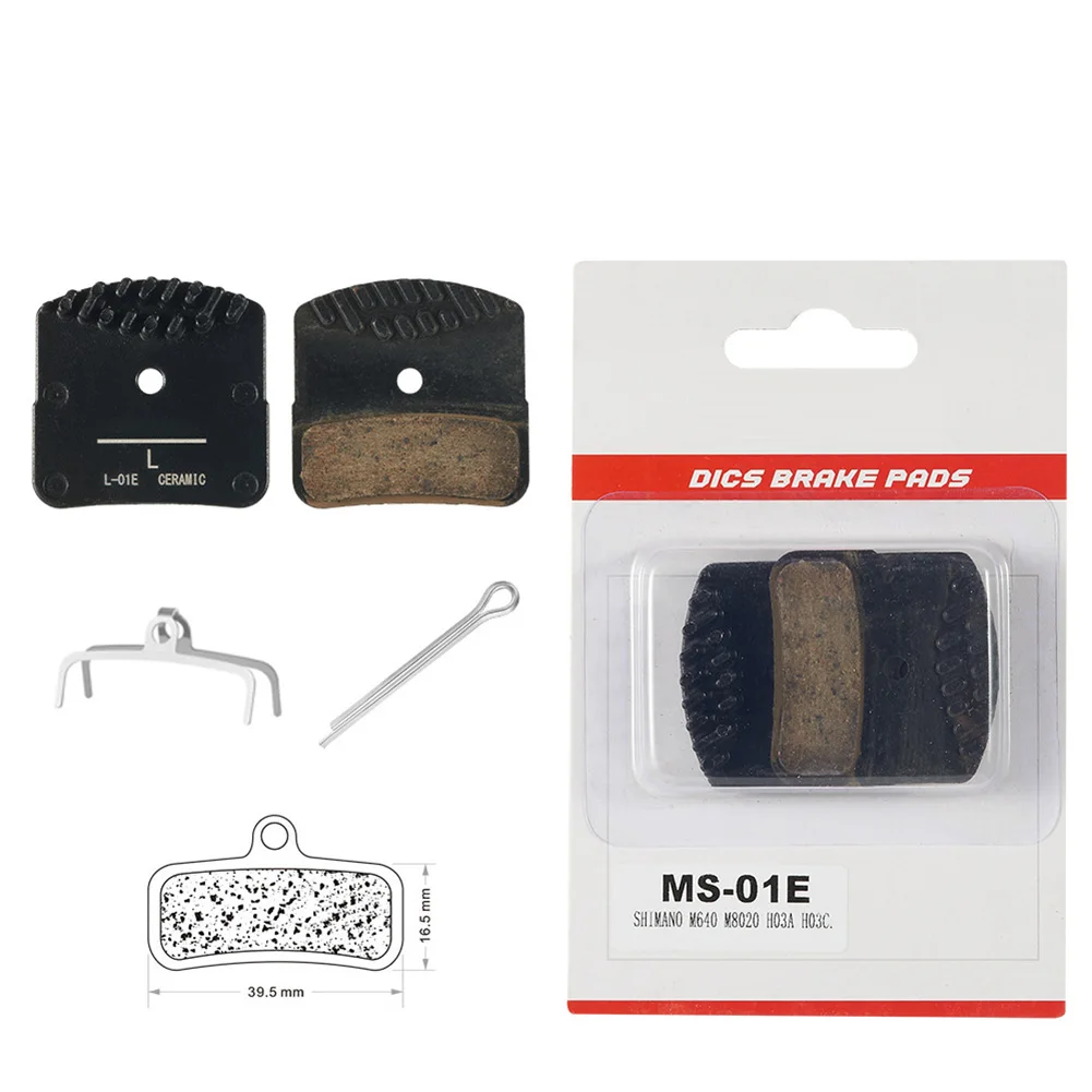 Bicycle Parts Disc Brake Pads About 36g About 39.5x38mm Accessories Aluminum Black Ceramic High Wear Resistance
Bicycle Parts Disc Brake Pads About 36g About 39.5x38mm Accessories Aluminum Black Ceramic High Wear Resistance
