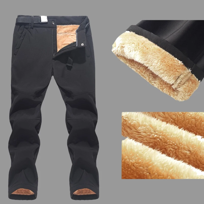 Теплые зимние мужские брюки с флисовой подкладкой, размеры до 6XL
Теплые зимние мужские брюки с флисовой подкладкой, размеры до 6XL