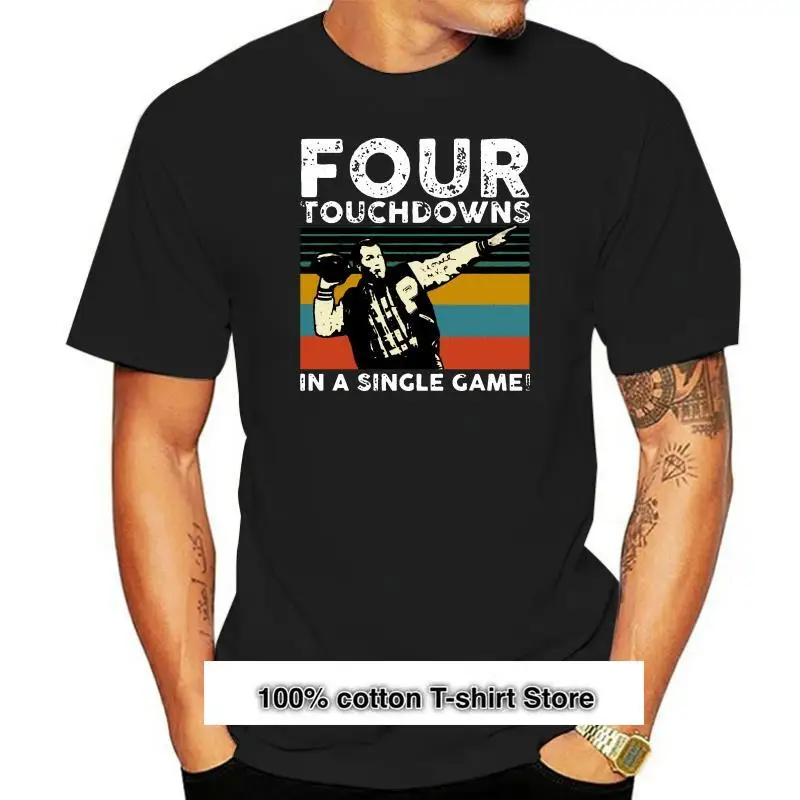 Эл Банди-Camiseta de cuatro touchдаунс в соло игра для мужчин, camisa negra de algodón, S-3Xl, стиль летнего сезона, informal
Эл Банди-Camiseta de cuatro touchдаунс в соло игра для мужчин, camisa negra de algodón, S-3Xl, стиль летнего сезона, informal