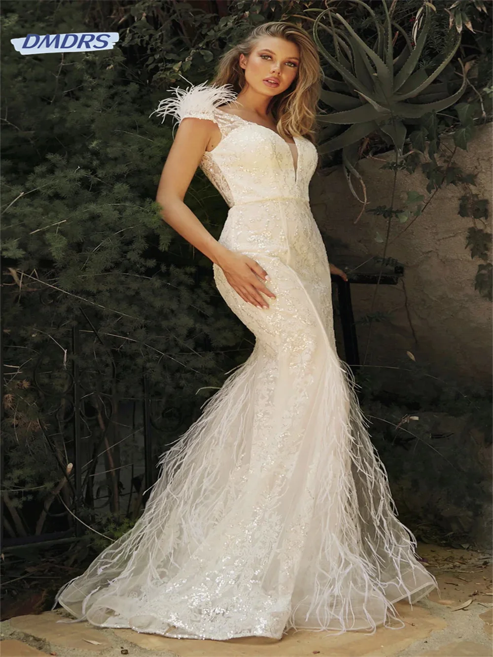 Romantic Sweetheart Neck Tank Sleeve Wedding Dress Bohemian Mermaid Floor-length Bridal Gown Beach Vestidos De Novia
Romantic Sweetheart Neck Tank Sleeve Wedding Dress Bohemian Mermaid Floor-length Bridal Gown Beach Vestidos De Novia