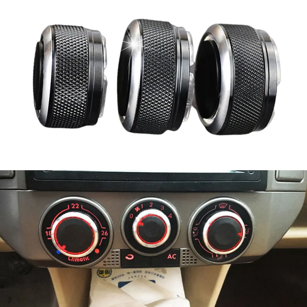 3pcs Aluminium Heater Dash Switch Knobs Climate Buttons For MK4/MK5 9N 9N3 6R Air Conditioning Switch Modification Decoration
3pcs Aluminium Heater Dash Switch Knobs Climate Buttons For MK4/MK5 9N 9N3 6R Air Conditioning Switch Modification Decoration