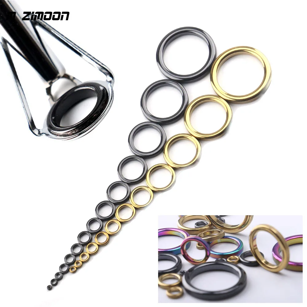 100pcs Fishing Rod Guide Rings Repair Kit Ring Wear Resistant Ceramic Rings For Rod Replacement Parts Fishing Tool Accessories
100pcs Fishing Rod Guide Rings Repair Kit Ring Wear Resistant Ceramic Rings For Rod Replacement Parts Fishing Tool Accessories