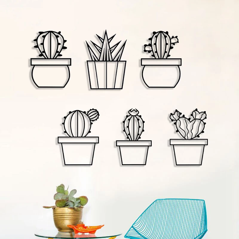 Vigorous Dessert Plants 6 PCS/Set, Wall Decor Aesthetic Art For Home Living Room, Easy-to-clean Total 63x60 Cm/25.2x23.6 Inch
Vigorous Dessert Plants 6 PCS/Set, Wall Decor Aesthetic Art For Home Living Room, Easy-to-clean Total 63x60 Cm/25.2x23.6 Inch