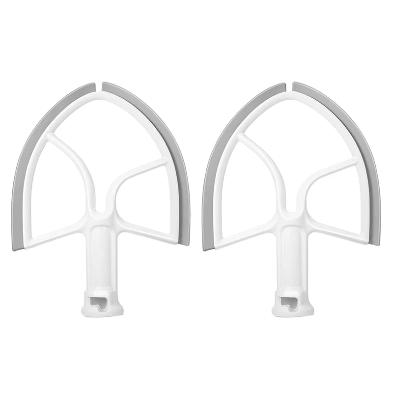 2X 5QT Flat Beater For Kitchenaid Stand Mixer Bowl Scraper,Paddle Replacement Asseccories Attachments-K4SS 5K5SS 5&500
2X 5QT Flat Beater For Kitchenaid Stand Mixer Bowl Scraper,Paddle Replacement Asseccories Attachments-K4SS 5K5SS 5&500