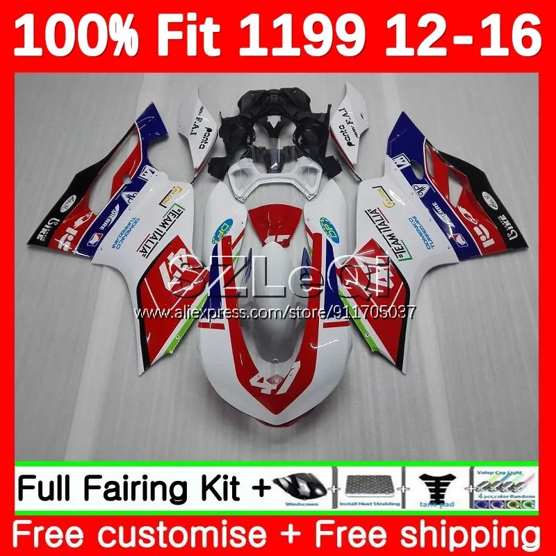 Красно-белая инъекция для DUCATI Panigale 899 1199 S 1199R 1199 S 12 13 14 15 16 899S 2012 2013 2014 2015 2016 обтекатель 142LQ.13
Красно-белая инъекция для DUCATI Panigale 899 1199 S 1199R 1199 S 12 13 14 15 16 899S 2012 2013 2014 2015 2016 обтекатель 142LQ.13