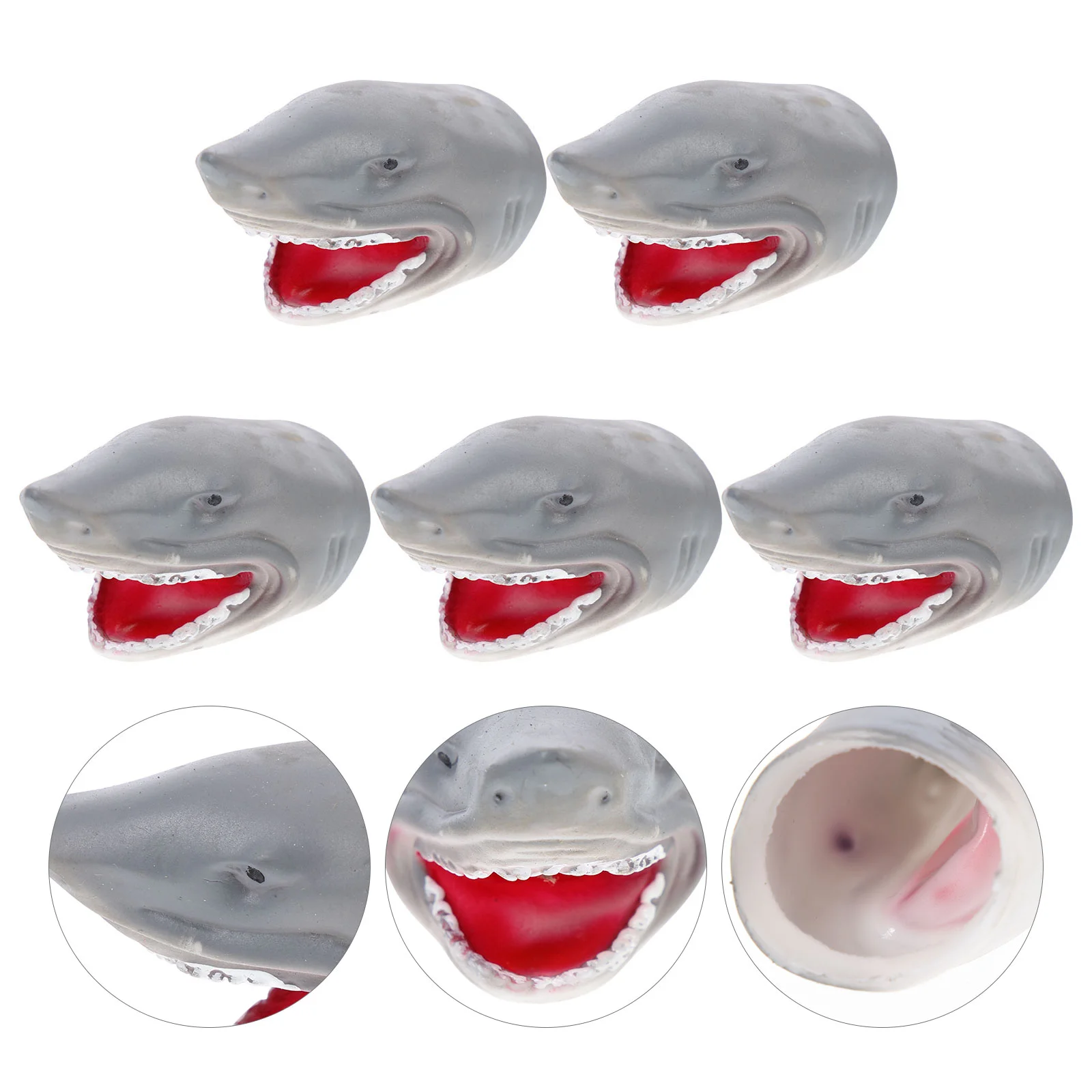 5 Pcs Finger Cot Toys Kids Shark Designed Interactive Soft Rubber Educational Puppets Toddlers Plastic Children Cover
5 Pcs Finger Cot Toys Kids Shark Designed Interactive Soft Rubber Educational Puppets Toddlers Plastic Children Cover