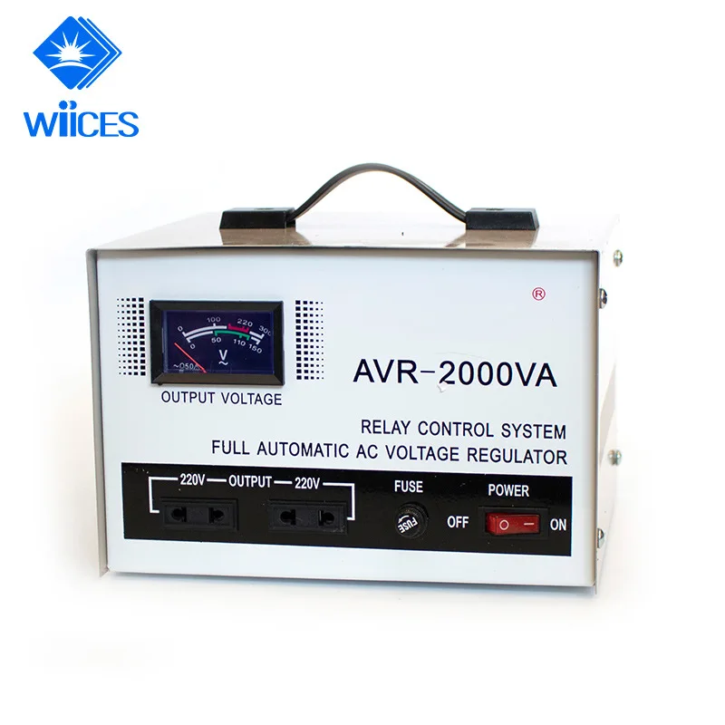 AC voltage stabilizer 220v fully automatic household 2000VA single-phase TV refrigerator voltage stabilizer power transformer
AC voltage stabilizer 220v fully automatic household 2000VA single-phase TV refrigerator voltage stabilizer power transformer