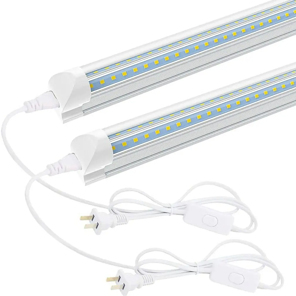 2Pcs LED Light Tube T8 Integrated V-Shaped Double Row Lamp Tube 14W 3000-6500K 0.6m Ceiling Light Bedroom Counter Home Lighting
2Pcs LED Light Tube T8 Integrated V-Shaped Double Row Lamp Tube 14W 3000-6500K 0.6m Ceiling Light Bedroom Counter Home Lighting