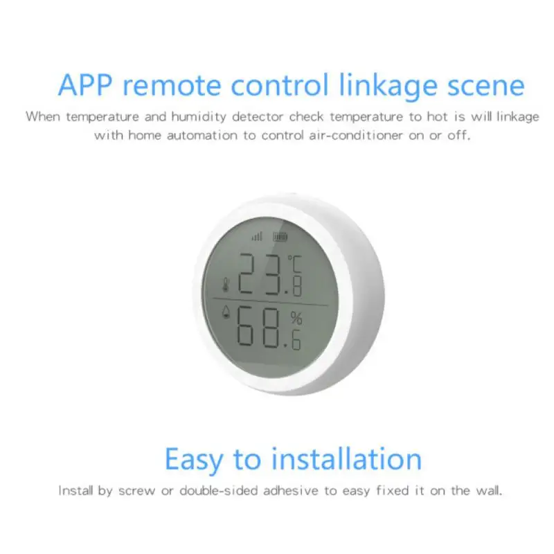 1~5PCS Temperature Humidity Sensor Smart Home Long Standby Low Power Consumption Real-time Changes
1~5PCS Temperature Humidity Sensor Smart Home Long Standby Low Power Consumption Real-time Changes