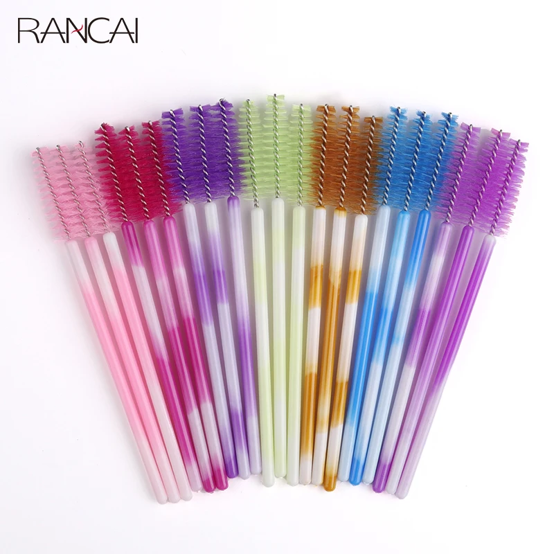 RANCAI 50pcs Maquiagem Disposable Lashes Brush Eyelash/Eyebrow Makeup Brush Gradient Handle Mascara Wands Eyelash Extension Tool
RANCAI 50pcs Maquiagem Disposable Lashes Brush Eyelash/Eyebrow Makeup Brush Gradient Handle Mascara Wands Eyelash Extension Tool