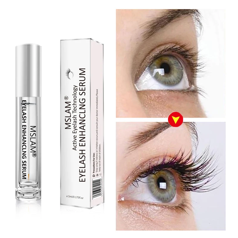 

Fast Eyelash Growth Serum Longer Fuller Thicker Mascara Eyebrow Eyelash Enhancer Lashes Curling Lengthening Oil Eye Makeup Tools
