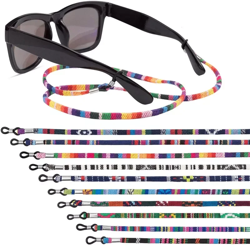 1PCS Colorful Cotton Sunglasses Strap Eyeglass Chain Cord Reading Glasses Chain String Holder Neck Cord Eyewear Glasses string
1PCS Colorful Cotton Sunglasses Strap Eyeglass Chain Cord Reading Glasses Chain String Holder Neck Cord Eyewear Glasses string
