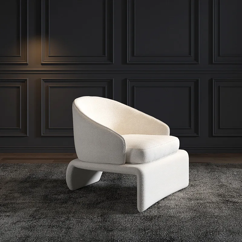 Modern minimalist casual sofa chair light luxury small apartment living room single chair creative designer Harley sofa chair
Modern minimalist casual sofa chair light luxury small apartment living room single chair creative designer Harley sofa chair