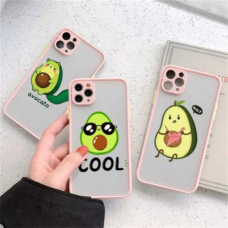 Cute avocado cartoon fruit Phone Case matte transparent For iphone 11 12 13 7 8 plus mini x xs xr pro max cover
Cute avocado cartoon fruit Phone Case matte transparent For iphone 11 12 13 7 8 plus mini x xs xr pro max cover
