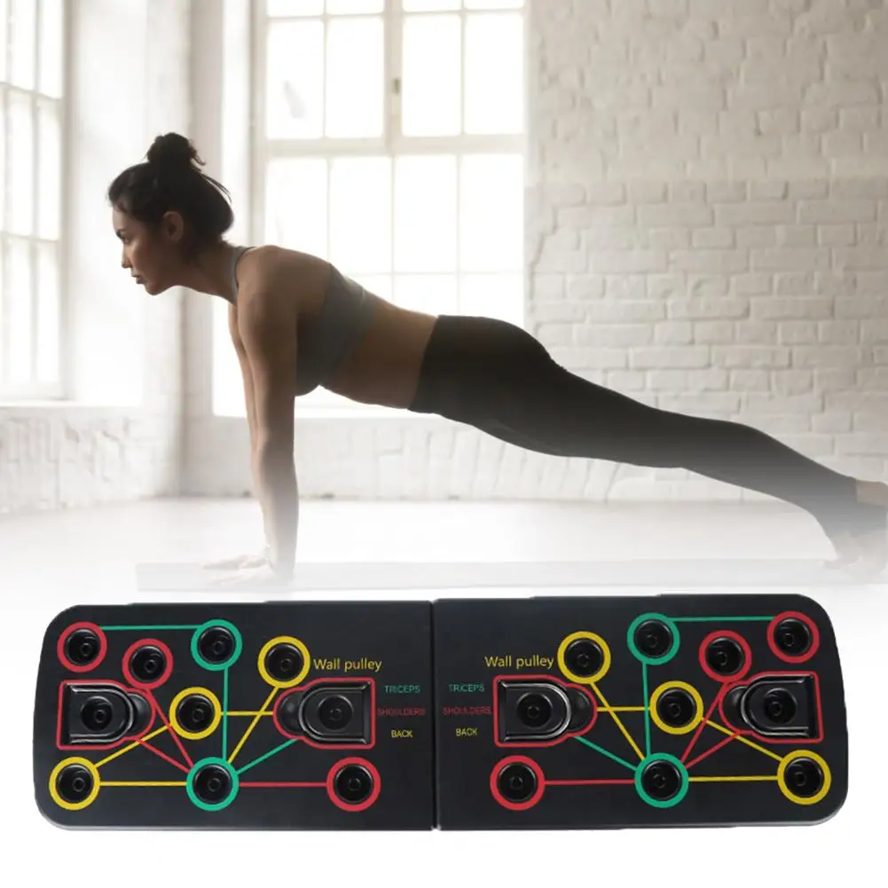 Push-Up Stand 1 Set Excellent Good Weight Capacity Durable Push Up Bar Portable Multi-Function Fitness Tool for Household
Push-Up Stand 1 Set Excellent Good Weight Capacity Durable Push Up Bar Portable Multi-Function Fitness Tool for Household