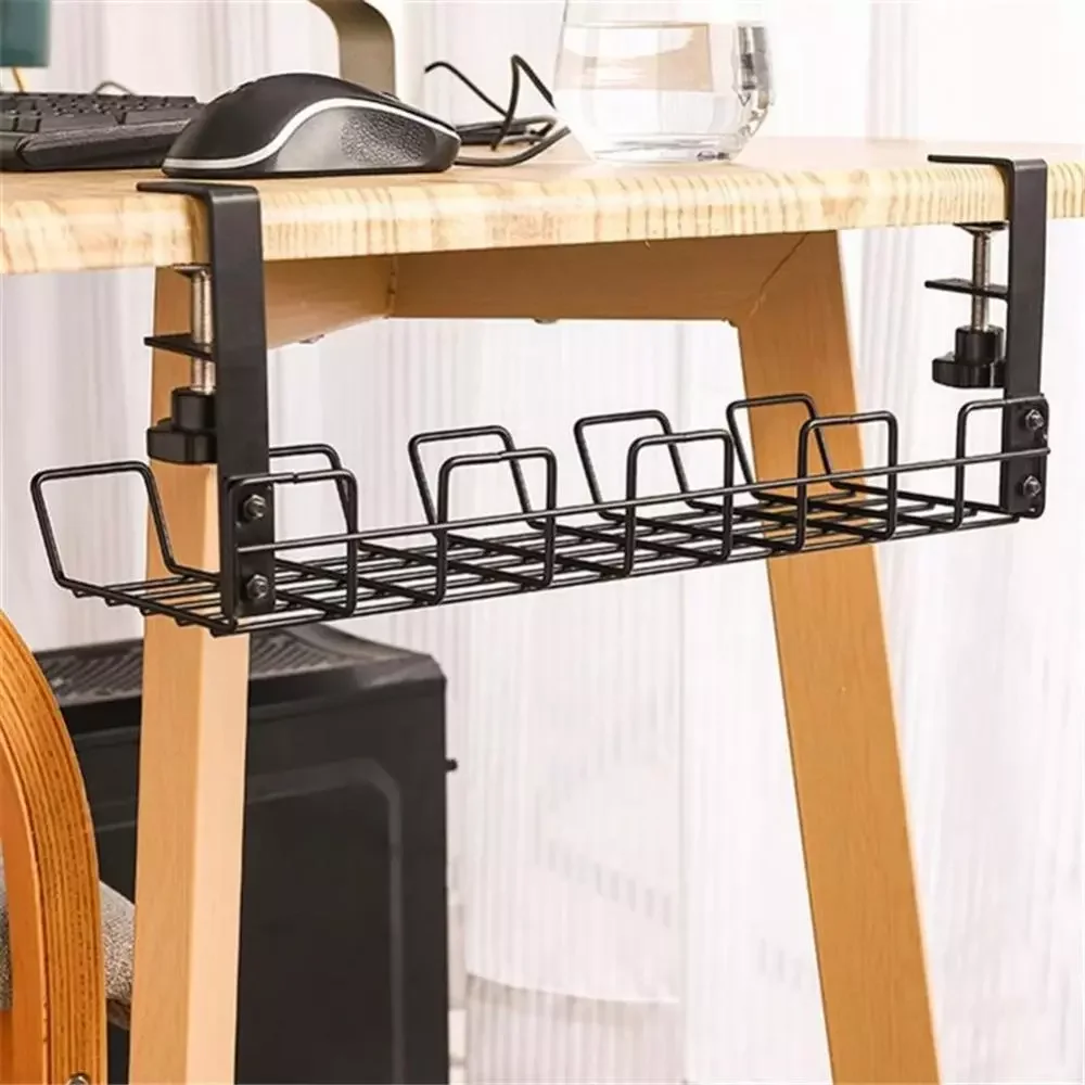 Desk Cable Management Tray Under Table Socket Hang Holder Power Strip Storage Rack For Offices Living Room Wire Cord Organizer
Desk Cable Management Tray Under Table Socket Hang Holder Power Strip Storage Rack For Offices Living Room Wire Cord Organizer