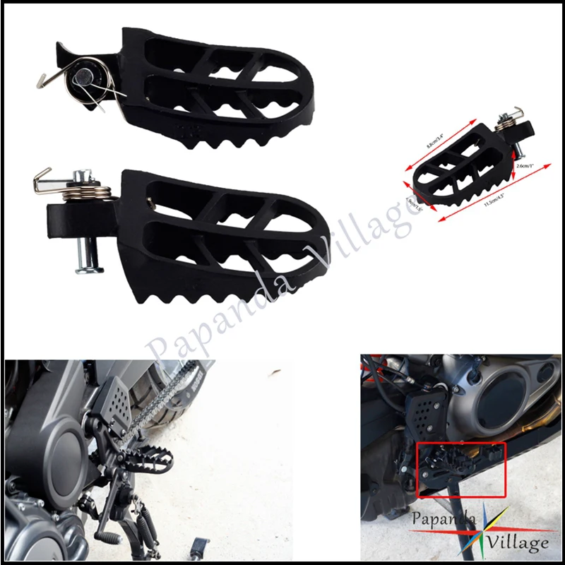 For Harley Pan America RA1250 RA1250S Motorcycle Heavy Duty Foot Pegs Pedal Black Steel Footrest Footpeg Foot Rest Pads 2021-up
For Harley Pan America RA1250 RA1250S Motorcycle Heavy Duty Foot Pegs Pedal Black Steel Footrest Footpeg Foot Rest Pads 2021-up