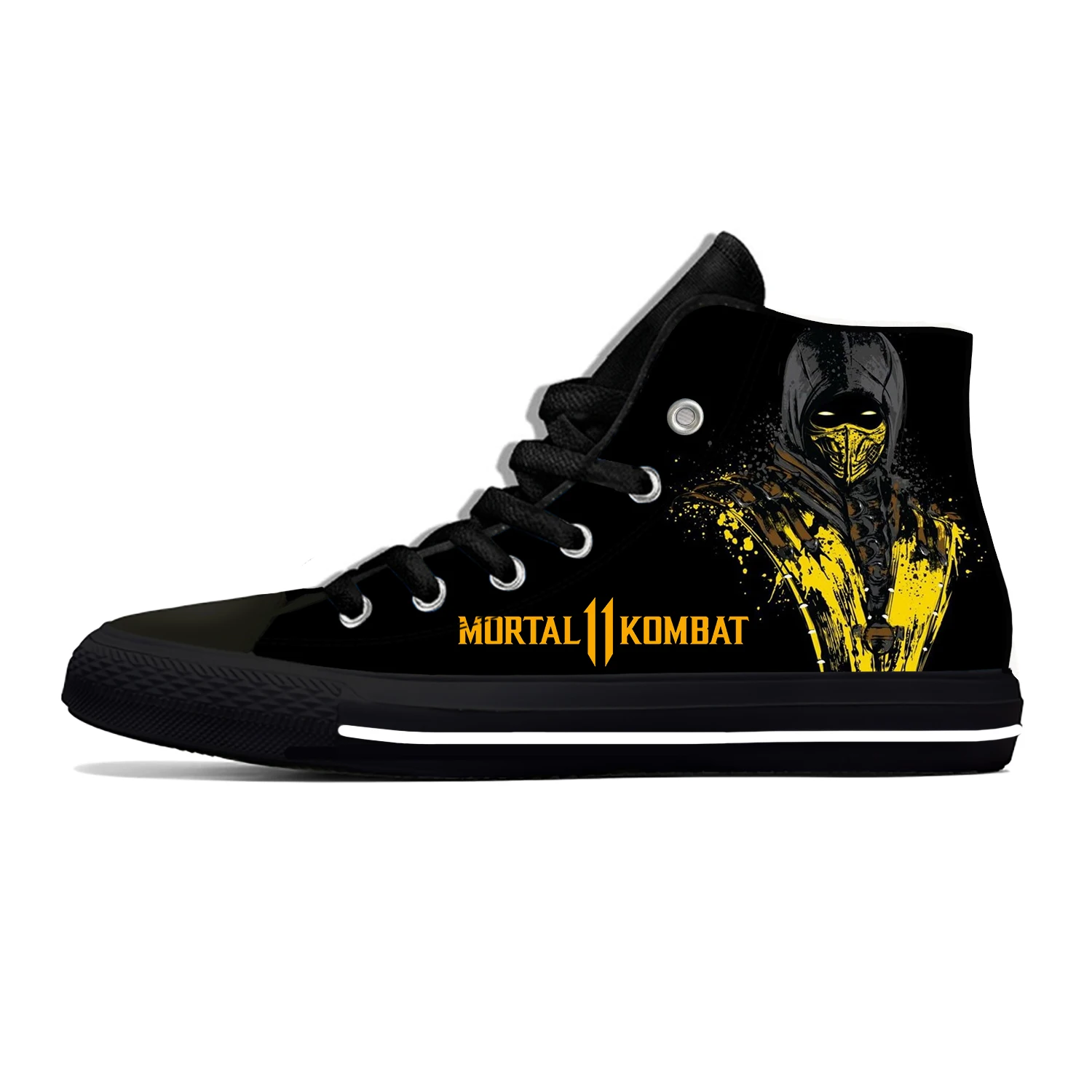 Game Mortal Kombat Pattern Lightweight Cloth 3D Print Funny Fashion High Top Canvas Shoes Mens Womens Casual Breathable Sneakers
Game Mortal Kombat Pattern Lightweight Cloth 3D Print Funny Fashion High Top Canvas Shoes Mens Womens Casual Breathable Sneakers