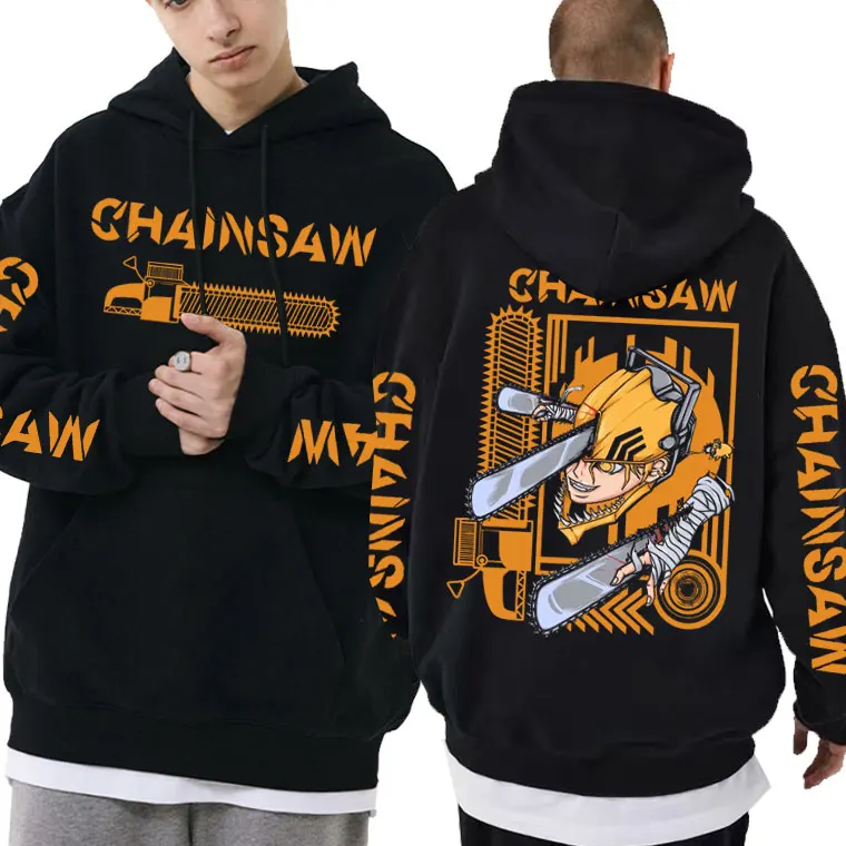 Anime Chainsaw Man Hayakawa Denji Pochita Hoodie Men's Fleece Cotton Sweatshirt Streetwear Men Women Casual Oversized Hoodies
Anime Chainsaw Man Hayakawa Denji Pochita Hoodie Men's Fleece Cotton Sweatshirt Streetwear Men Women Casual Oversized Hoodies