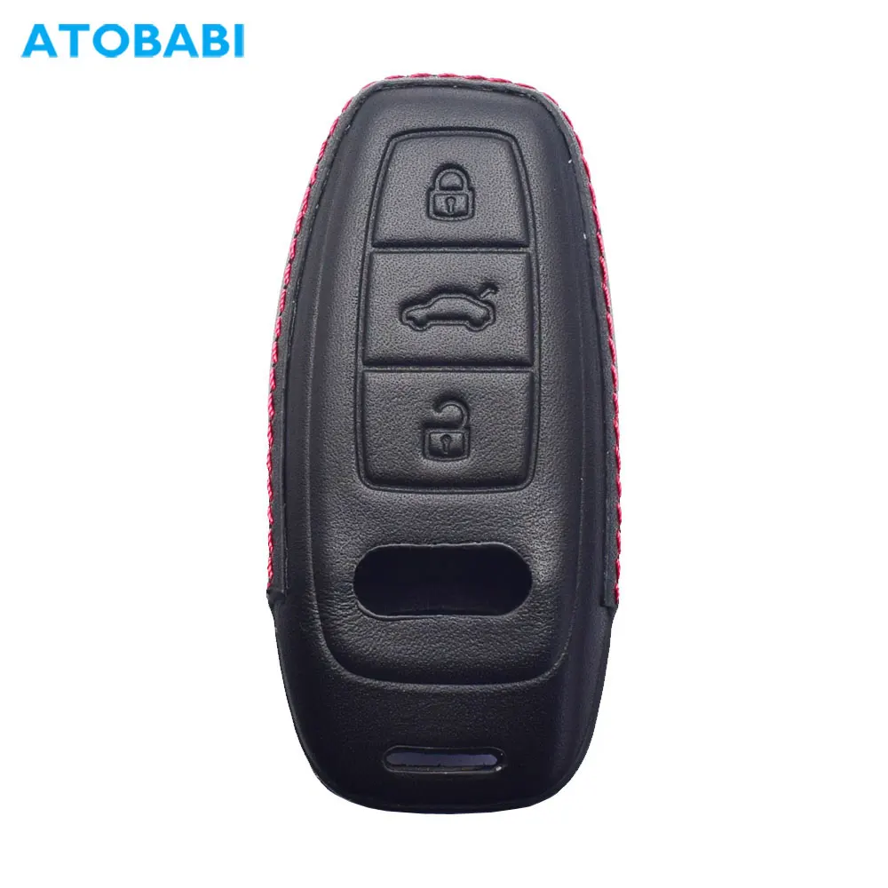 ATOBABI Leather Car Key Case Keychain Accessory For Audi A8 A7 A6 2021 2020 E-Tron S6 S7 RS6 RS7 Q7 Q8 SQ7 SQ8 Remote Fobs Cover
ATOBABI Leather Car Key Case Keychain Accessory For Audi A8 A7 A6 2021 2020 E-Tron S6 S7 RS6 RS7 Q7 Q8 SQ7 SQ8 Remote Fobs Cover