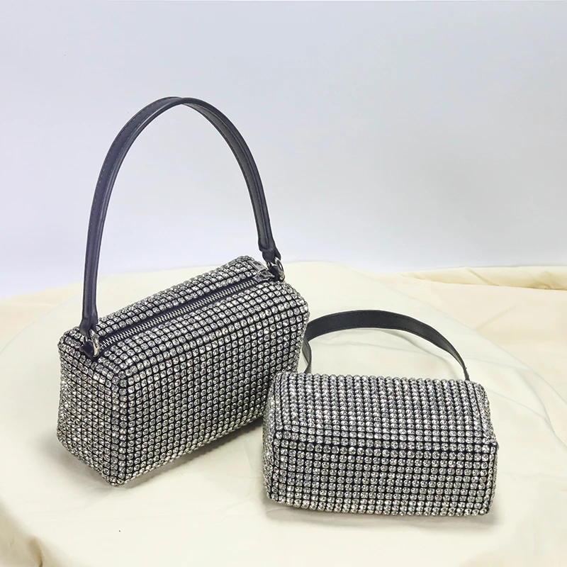 Rhinestone Handbag for Women Bag Diamonds Shoulder Bag Purse Ladies Female Crossbody Bag Shining Bag
Rhinestone Handbag for Women Bag Diamonds Shoulder Bag Purse Ladies Female Crossbody Bag Shining Bag