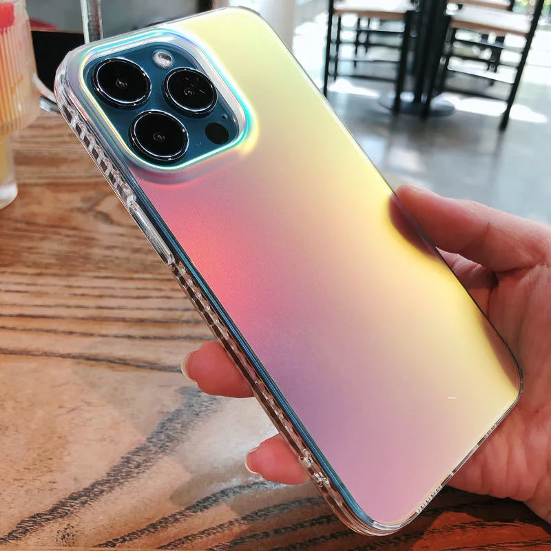 Luxury Matte Laser Aurora Phone Case for IPhone 13 Pro Max Mini 11 12Pro Hybrid Armor Shockproof Cover for IPhone XS X XR 7 Plus
Luxury Matte Laser Aurora Phone Case for IPhone 13 Pro Max Mini 11 12Pro Hybrid Armor Shockproof Cover for IPhone XS X XR 7 Plus