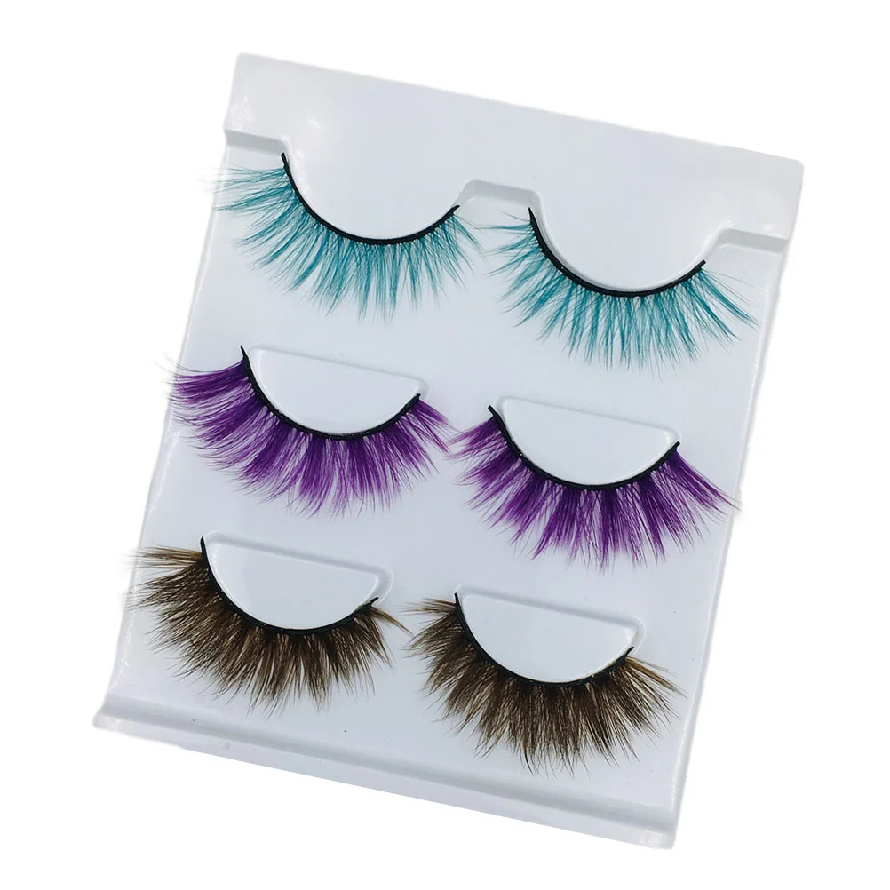 Eyelashes Colored False Lashes Eyelash Fake Naturalcolor Extensionsmakeup Tip Adhesive Artificial Eye Look Multi Cosplay
Eyelashes Colored False Lashes Eyelash Fake Naturalcolor Extensionsmakeup Tip Adhesive Artificial Eye Look Multi Cosplay
