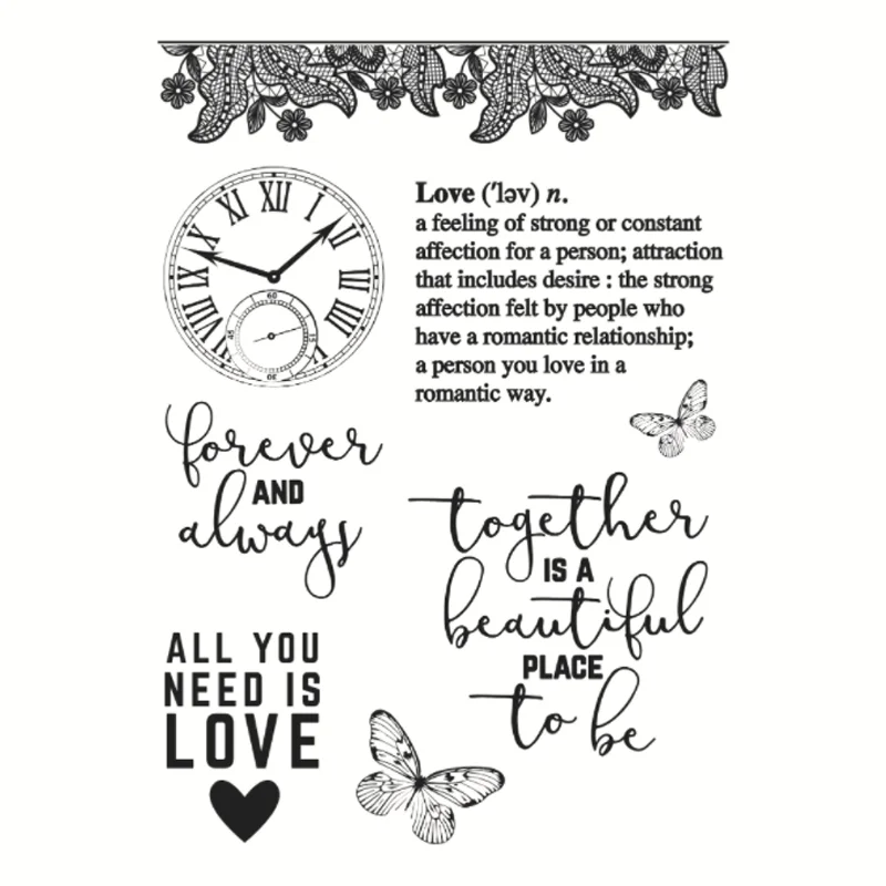 Clock English Transparent Silicone Finished Stamp DIY Scrapbooking Rubber Coloring Embossed Diary Decoration Template 11*16cm
Clock English Transparent Silicone Finished Stamp DIY Scrapbooking Rubber Coloring Embossed Diary Decoration Template 11*16cm