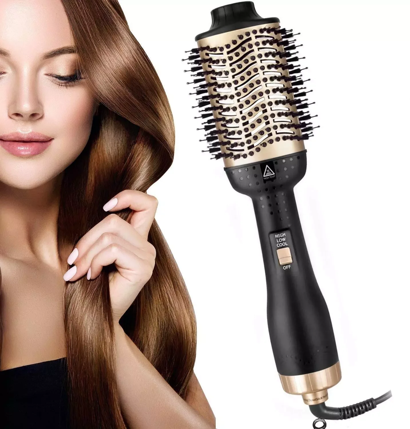 NEW One Step Hair Dryer & Volumizer Hot Air Brush Blower Salon Hot Air Paddle Styling Brush For Drying & Straightening &
NEW One Step Hair Dryer & Volumizer Hot Air Brush Blower Salon Hot Air Paddle Styling Brush For Drying & Straightening &