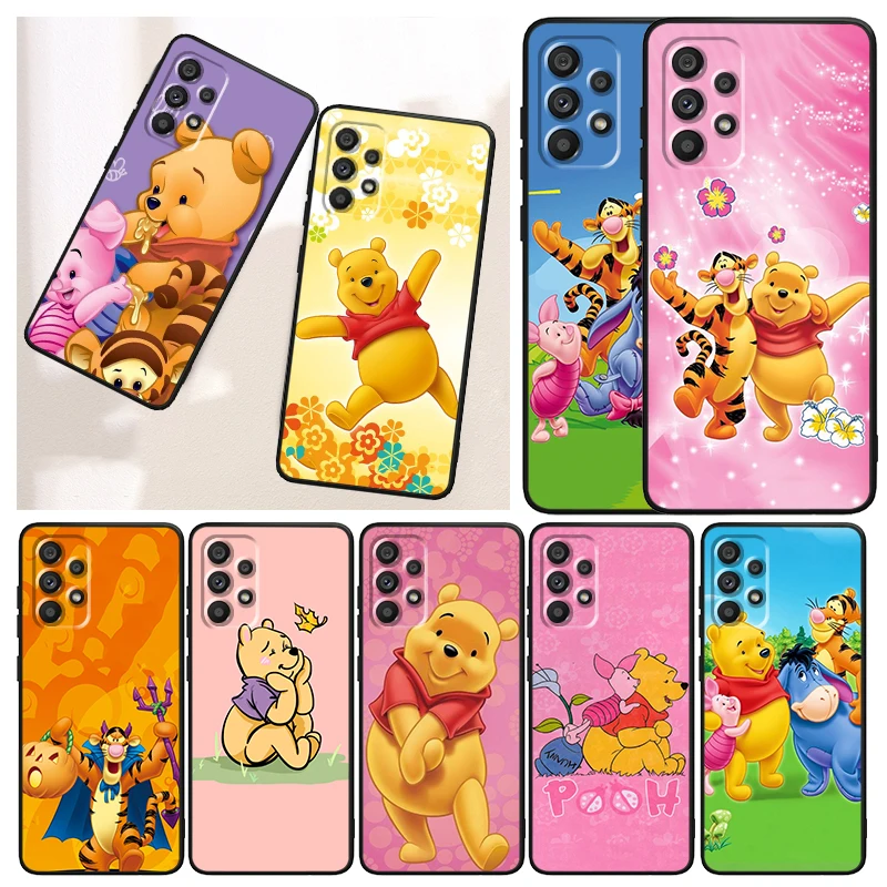 Cute Winnie the Pooh Phone Case For Samsung A73 A72 A71 A53 A52 A51 A42 A33 A32 A23 A22 A21S A13 A04 A03 5G Black Funda
Cute Winnie the Pooh Phone Case For Samsung A73 A72 A71 A53 A52 A51 A42 A33 A32 A23 A22 A21S A13 A04 A03 5G Black Funda