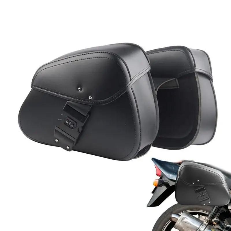 1 Pair Universal Motorcycle Saddlebag Model Side PU Leather Luggage Saddlebag Large Capacity Dual Locomotive Storage Tool Pouch
1 Pair Universal Motorcycle Saddlebag Model Side PU Leather Luggage Saddlebag Large Capacity Dual Locomotive Storage Tool Pouch