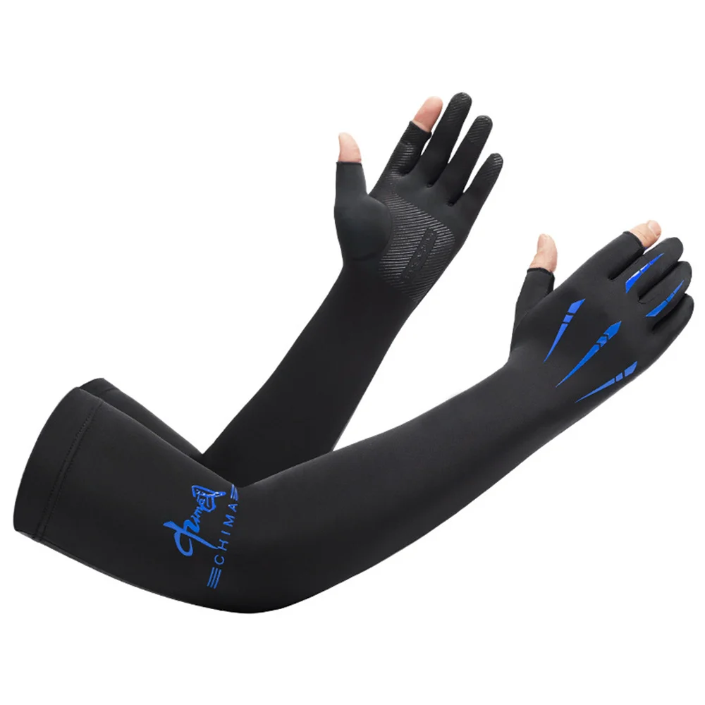 2pc Sun Protection Gloves Arm Sleeves Summer Ice Silk Sleeves Driving and Riding Non-slip Fishing Ice Sleeves Half-finger Gloves
2pc Sun Protection Gloves Arm Sleeves Summer Ice Silk Sleeves Driving and Riding Non-slip Fishing Ice Sleeves Half-finger Gloves