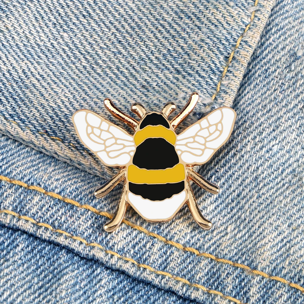 Cartoon Insect Enamel Pins Cute Metal Honey Bee Brooch Bag Clothes Lapel Pin Funny Animal Fashion Jewelry Gifts for Kids Friends
Cartoon Insect Enamel Pins Cute Metal Honey Bee Brooch Bag Clothes Lapel Pin Funny Animal Fashion Jewelry Gifts for Kids Friends