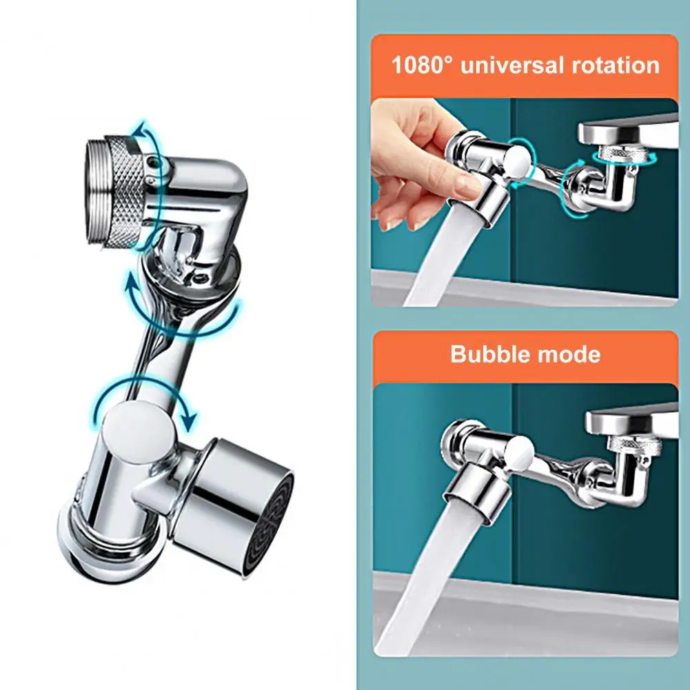 Faucet Extender Dual Mode Multi-Angle Rotation Metal Water-Saving 360 Rotating Faucet Extender Parts Kitchen Supplies
Faucet Extender Dual Mode Multi-Angle Rotation Metal Water-Saving 360 Rotating Faucet Extender Parts Kitchen Supplies